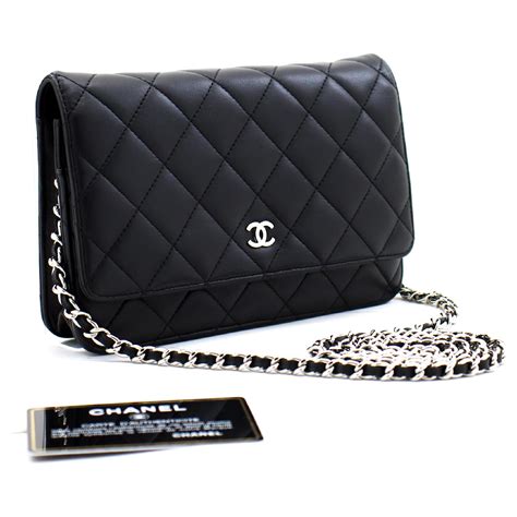 bolsa chanel negra con cadena|bolsos chanel originales.